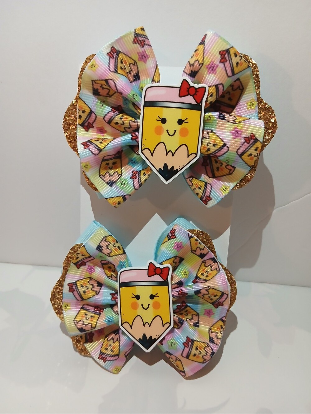 Hair Bows Set School